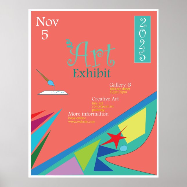 Art flyer poster (Front)