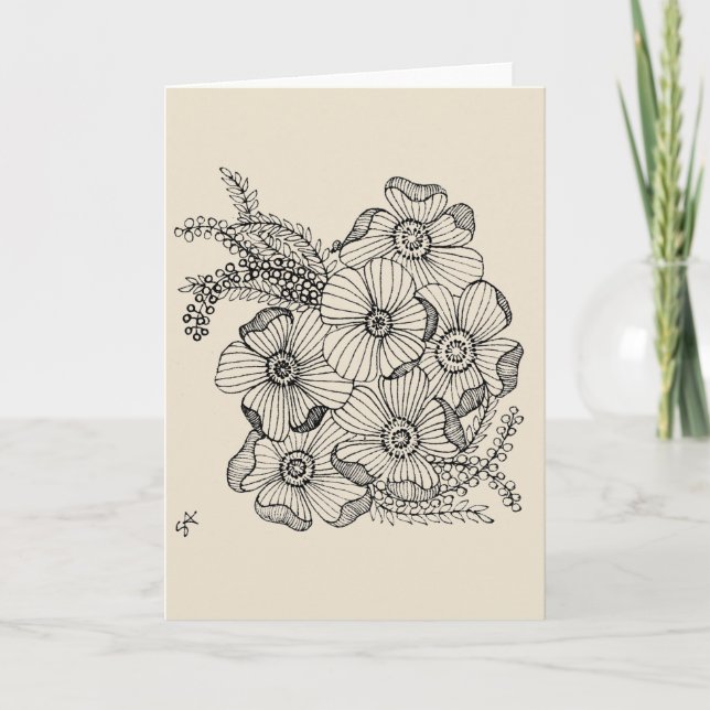 art for charity greeting card (Front)