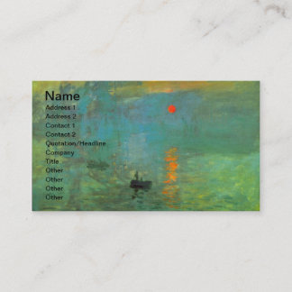 Art Gallery Business Cards