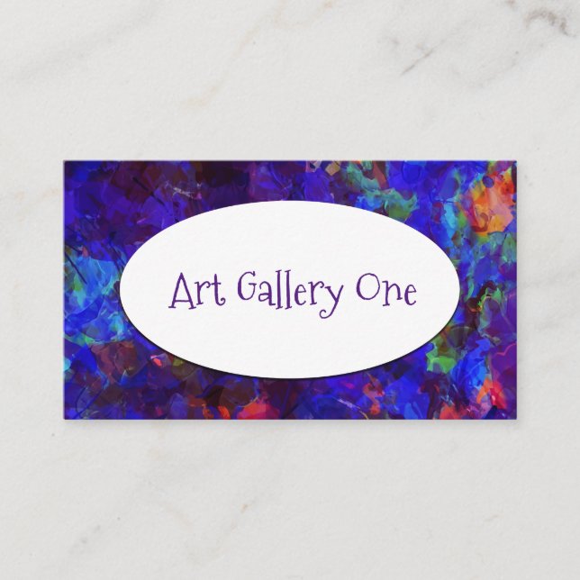 Art Gallery Profile Cards (Front)