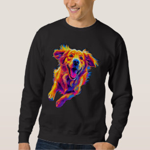 Art  Golden Retriever Dog Sweatshirt