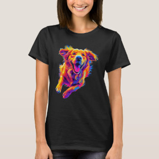 Art  Golden Retriever Dog T-Shirt