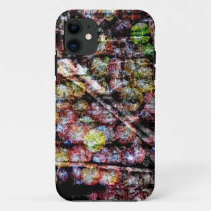 Art grapes on leaf iPhone 11 case