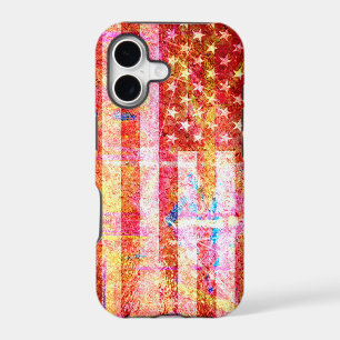Art Grunge American Flag #3