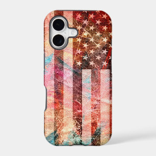 Art Grunge American Flag #6