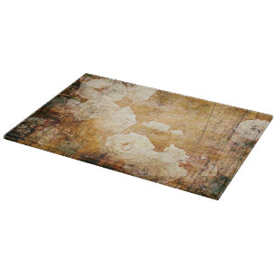 art grunge floral vintage background texture cutting board