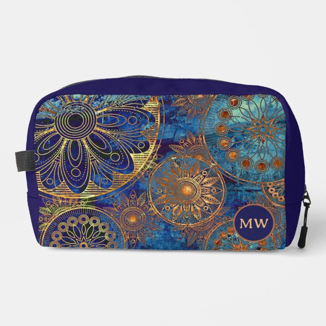 Art grunge pattern dopp kit (Front)