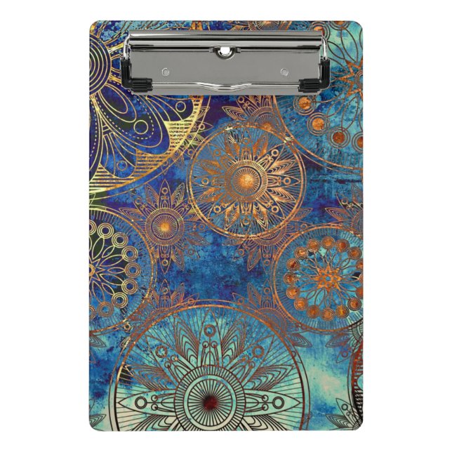 Art grunge pattern mini clipboard (Front)
