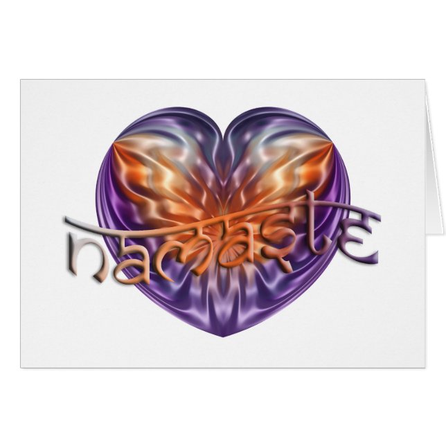 ART Heart NAMASTE (Front Horizontal)