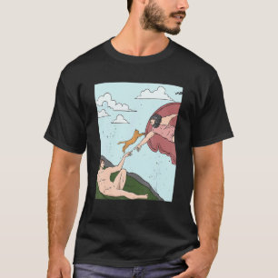Art History Fine Arts Michelangelo Cat for Collect T-Shirt