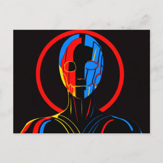 Art Holiday Postcard