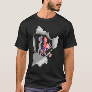 Art Horse Running Horse Animal For Men Women T-Shirt