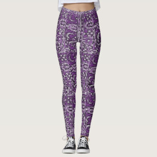 Art in Pewter Leggings