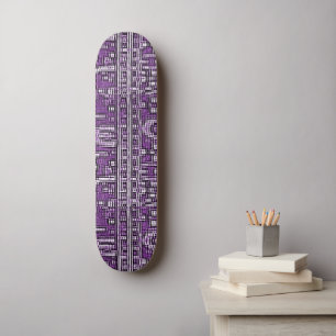 Art In Pewter Skateboard