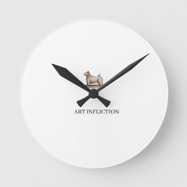 Art Infliction Wall Clock (Front)