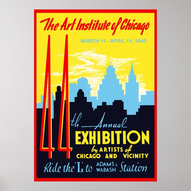 Art Institute of Chicago Poster (Front)