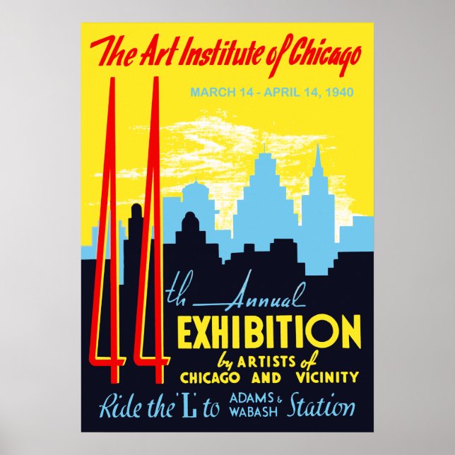 Art Institute of Chicago Poster (Front)
