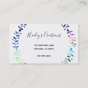 Art is Individuality Business Card