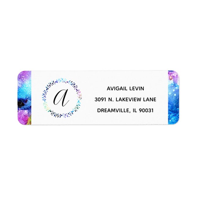 Art is Individuality Return Address Label (Front)