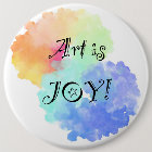 Art is Joy button
