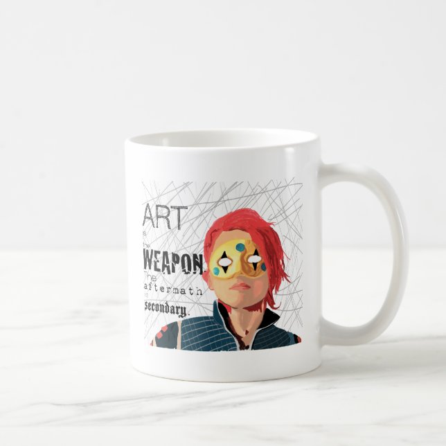 Art is the Weapon Coffee Mug (Right)