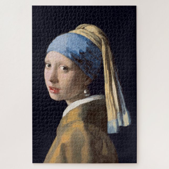 ART - JOHANNES VERMEER JIGSAW PUZZLE (Vertical)