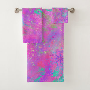 Art Journal Love Bath Towel Set