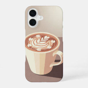 Art Latte Vintage iPhone 16 Case