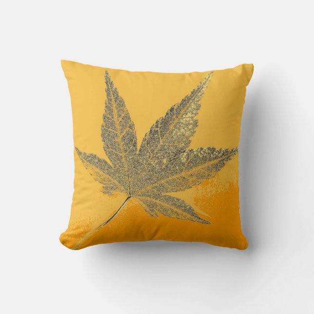 Art leaf 7 cushion (Front)