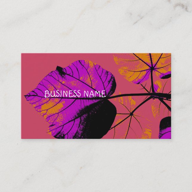 Art Leaf Business Cards 2 (Front)