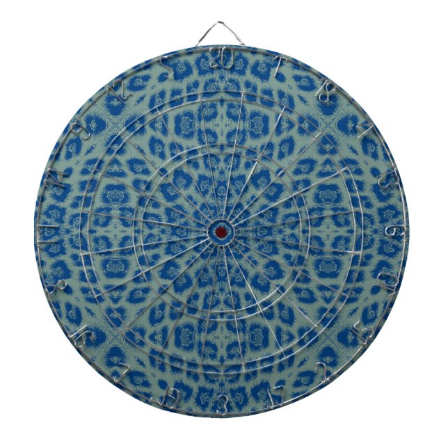 Art leopard fur seamless 5 dartboard (Front)