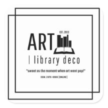 ART | library deco™ – The Original Logo Design 
