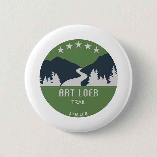 Art Loeb Trail North Carolina 6 Cm Round Badge (Front)