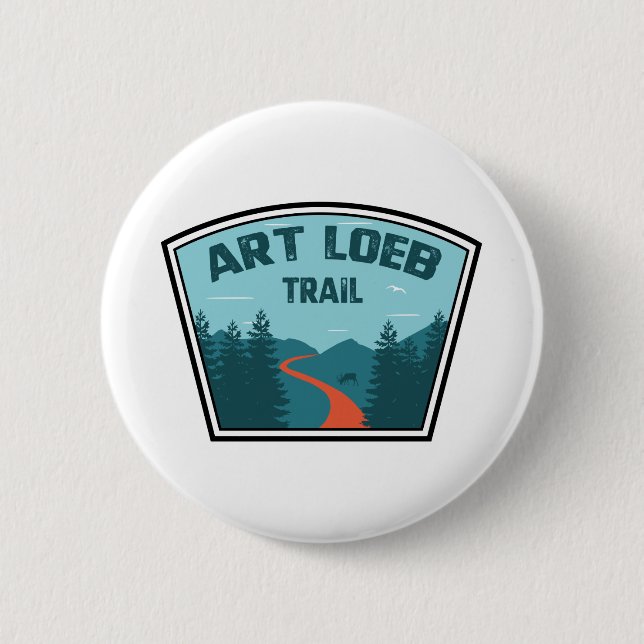 Art Loeb Trail North Carolina 6 Cm Round Badge (Front)
