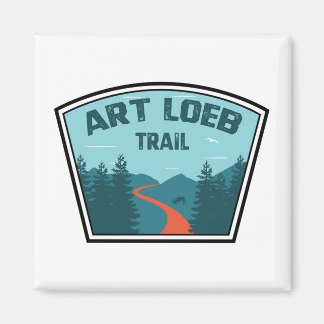 Art Loeb Trail North Carolina Magnet (Front)