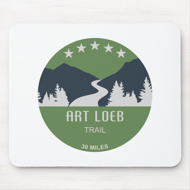 Art Loeb Trail North Carolina Mouse Pad (Front)