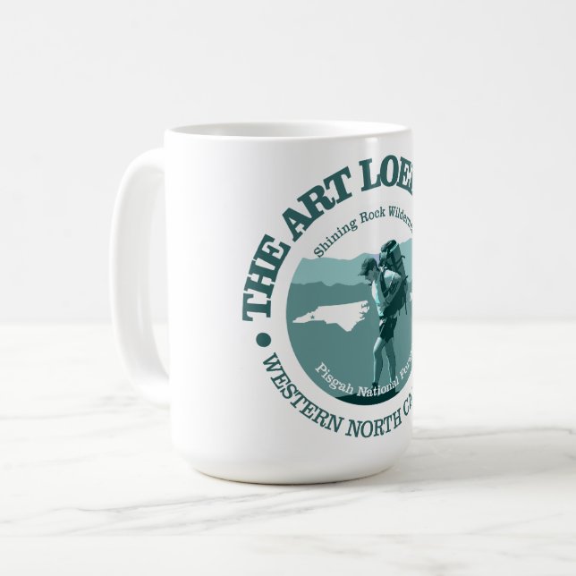 Art Loeb Trail (T) Coffee Mug (Front Left)