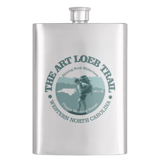 Art Loeb Trail (T) Hip Flask (Front)