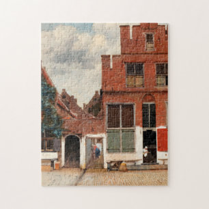 Art Lover Gift  The Little Street Vermeer Jigsaw Puzzle