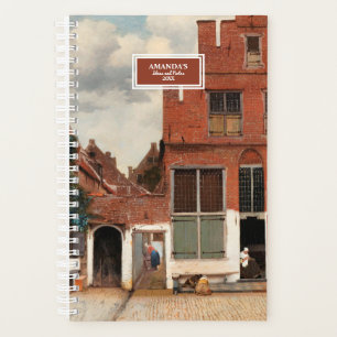 Art Lover Gift  The Little Street Vermeer Planner