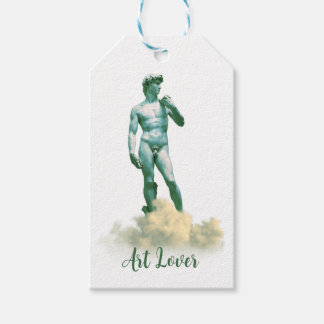 Art Lover Greeting Card Michelangelo’s David Gift Tags