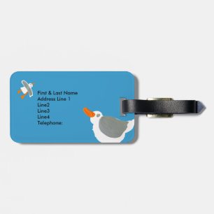 Art Luggage Tag: Seagull John Dyer Tag