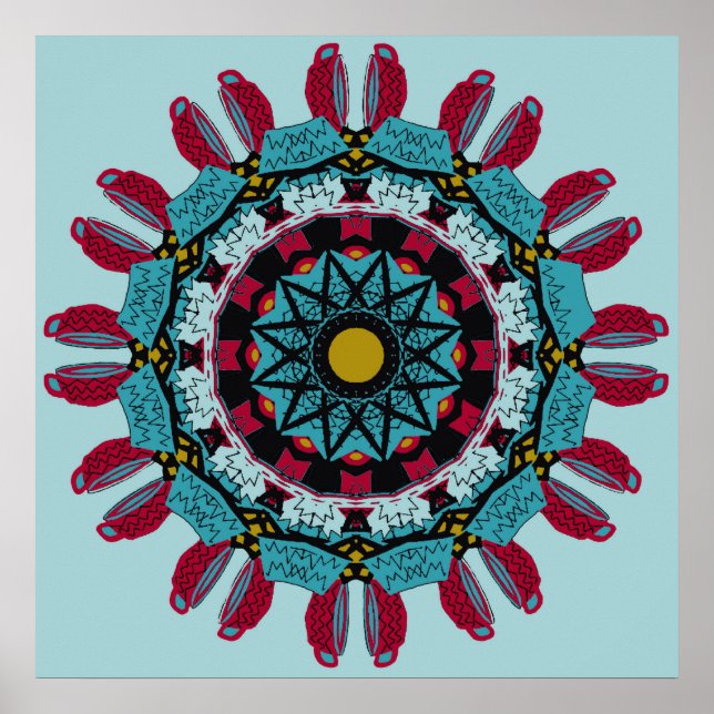 Art Mandala Poster (Front)