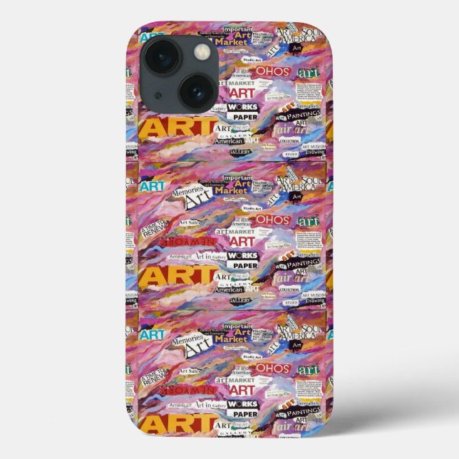 Art Market iPhone Phone Case (Back)