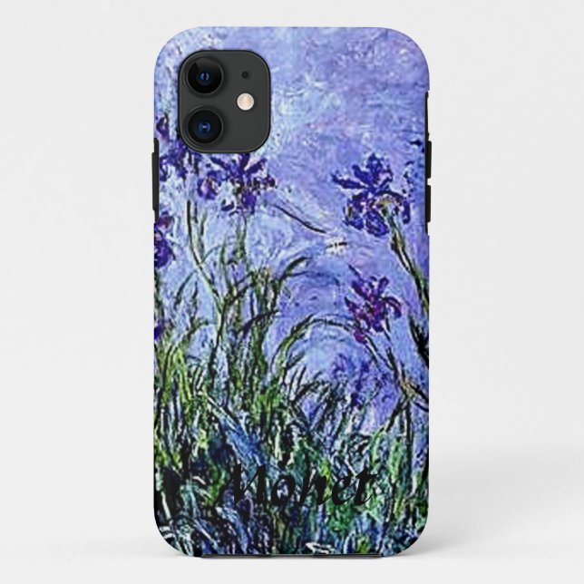 Art Monet Irises Case-Mate iPhone Case (Back)