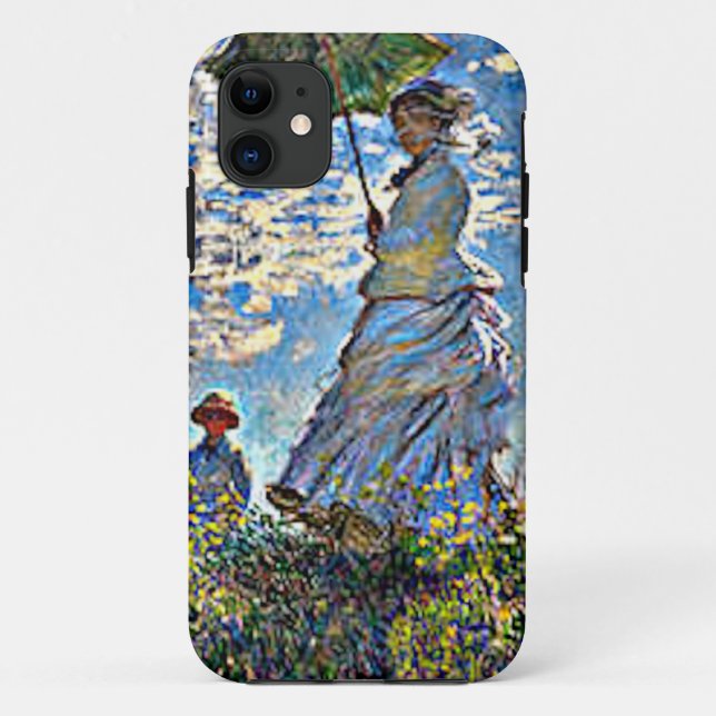 Art Monet Lady with Umbrella Case-Mate iPhone Case (Back)