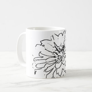 Art Natural Flower Coffee Mug