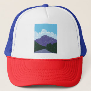 Art near Elsbethen Salzburg Austria WPA Art Trucker Hat