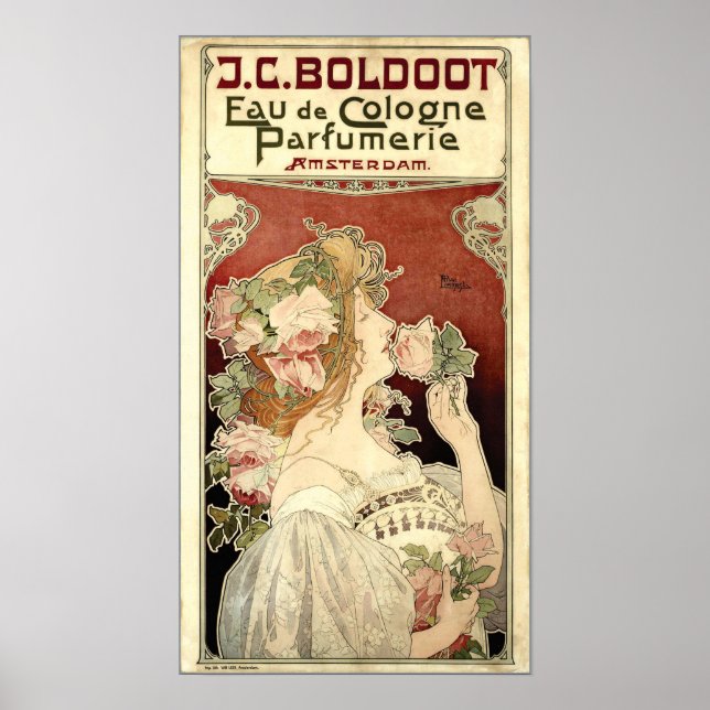 Art Nouveau 1897 Ad by Privat-Livemont Poster (Front)