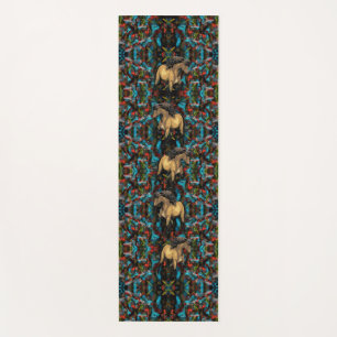 Art Nouveau Abstract Yoga Mat